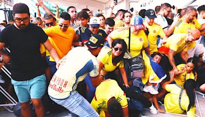 Police say they made 27 arrests, ejected 55 from stadium in chaos at Copa América final