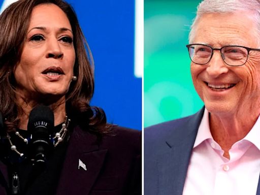 Bill Gates opinó sobre la posible candidatura de Kamala Harris a la presidencia de EEUU