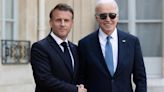 Macron y Biden reiteran su compromiso con Ucrania y prometen seguir trabajando juntos: "No nos iremos"