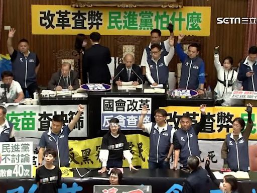 民調／國會擴權覆議案明表決！綠營支持度48.1%、藍白支持度36.9%