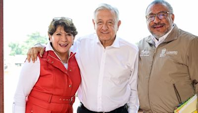 López Obrador y Delfina Gómez supervisan avances del IMSS-Bienestar Edomex