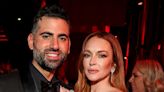 Lindsay Lohan and Bader Shammas enjoy date night at Chateau Marmont