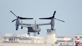 Body of sergeant killed when US Air Force Osprey crashed off the coast of Japan is returning home