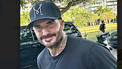 David Beckham was spotted shopping at Target in Miami. Watch soccer star get swarmed