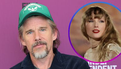 Ethan Hawke Talks Cameo in Taylor Swift's 'Fortnight' Music Video