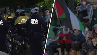 Philadelphia police move in to disband pro-Palestinian encampment on Penn's campus