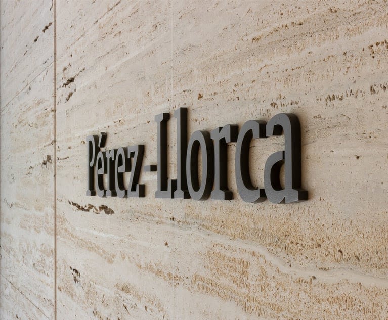 Spain’s Pérez-Llorca Eyes Americas Growth Via Mexico Merger | Law.com