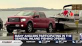 Many anglers participating in the general inland fishing opener