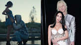 Megan Fox sparks pregnancy speculation with baby bump cameo in new MGK music video