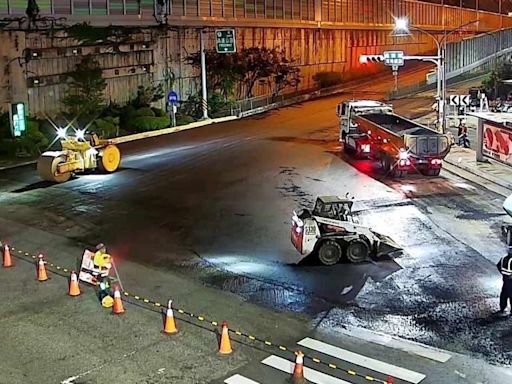 高雄九如匝道路面墊高 如遇強降雨可改善積、淹水