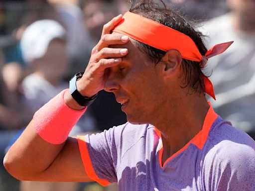 Rafael Nadal reconsidering his status for the French Open after a lopsided loss in Rome