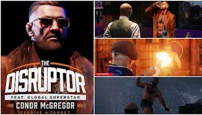 There are five ways to kill Conor McGregor in a recent update of The Hitman video game