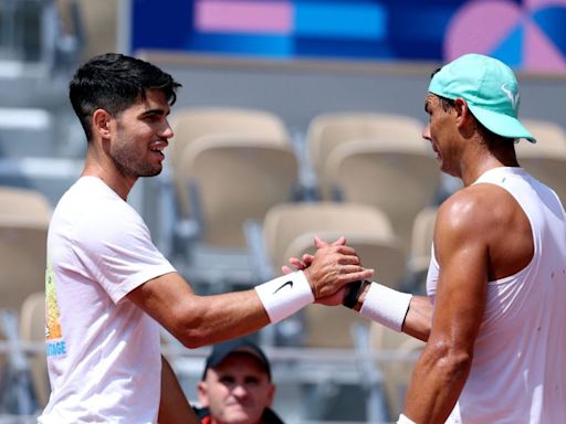 "Máxima ilusión" de Nadal y Alcaraz ante su debut en dobles en París 2024