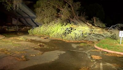 Powerful storm hits Tucson, leading to power outages, damage and more - KYMA