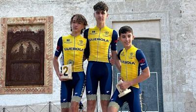 El Ontinyent CC copa el podio de infantiles del II Trofeu Escoles Ciclsme El Camp de Mirra