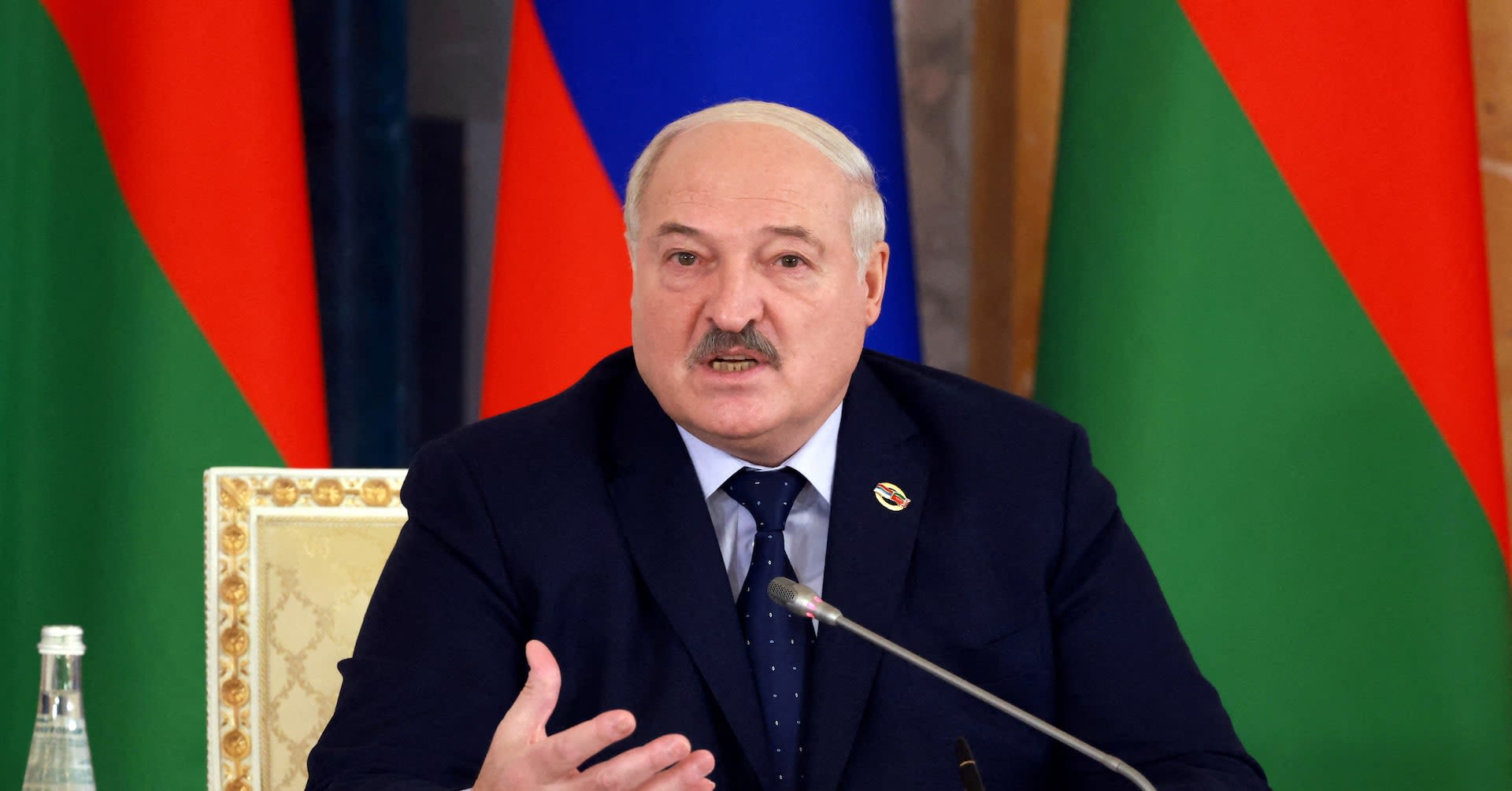 Lukashenko talks up threats to Belarus to justify 'nuclear deterrence'