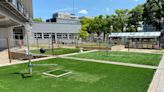 Self-cooling artificial grass could help cities handle extreme weather