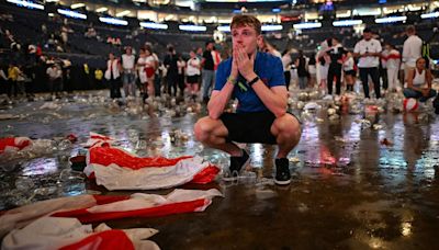 Spain defeat England 2-1 in Euros final as fans are left crestfallen