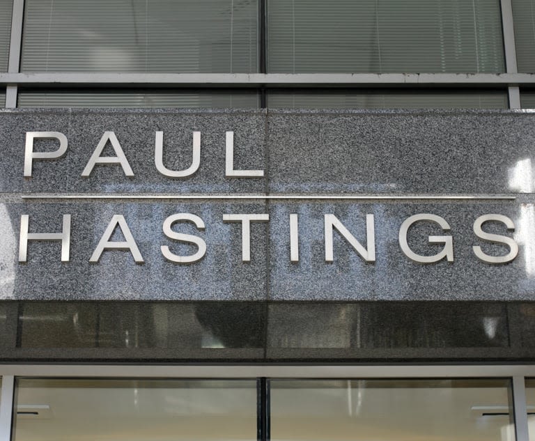 Paul Hastings Lands 11-Partner Private Credit Group From King & Spalding | The American Lawyer