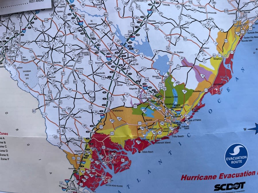 South Carolina updates coastal hurricane evacuation zones as season nears
