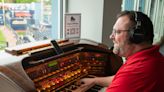 Music teacher Dave O'Brien doubles on keyboards as Polar Park's pianist/organist