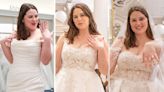 I wore 3 wedding gowns at Kleinfeld, the bridal shop from 'Say Yes to the Dress,' and was surprised by how much I loved the cheapest one