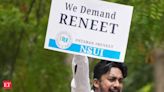 Nationwide protests erupt over NEET-UG and UGC-NET exam scandals: In photos - ​Placard protest​