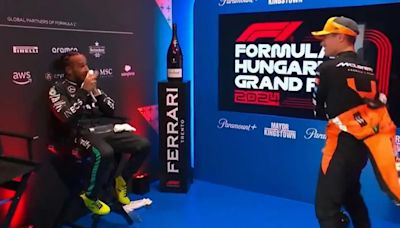 El ácido cruce entre Lando Norris y Hamilton tras el Gran Premio de Hungría que da que hablar en la Fórmula 1