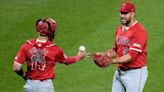 Pillar homers twice as Sandoval and the Angels beat the Pirates 9-0