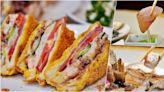 後龍外埔漁港老字號人氣海鮮餐廳，當季海鮮保證青的無菜單料理，必吃鮪魚鮮蝦三明治