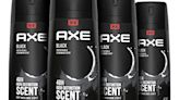 AXE Black Mens Body Spray Deodorant 48hr Odor Protection Frozen Pear & Cedarwood Aluminum Free Deodorant Body Spray, Now 46% Off