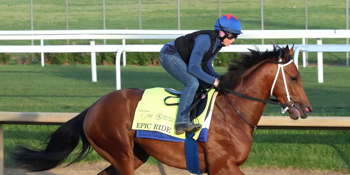 Epic Ride gets a shot at the garland of roses in the Kentucky Derby