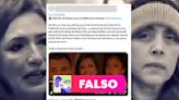 Falso que Xóchitl Gálvez y esposa de Genaro García Luna sean primas