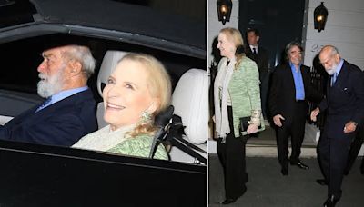 Prince and Princess Michael of Kent head to London private members' club in first public sighting since funeral of son-in-law Thomas Kingston