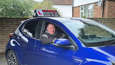 The Surrey driving instructor on a 'one man crusade' against overgrown hedges, blocked road signs and unknown speed limits