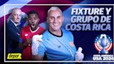 Grupo de Costa Rica en Copa América 2024: fixture, calendario, horarios y rivales