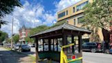 Bus shelter in front of Fletcher Free Library to be removed over concerns about drug use