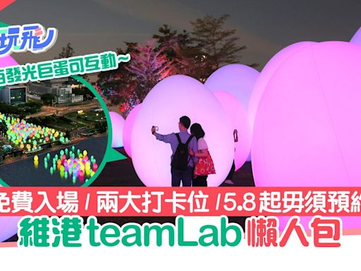 teamLab香港｜近距離打卡攻略＋開放時間｜5.8起毋須預約入場