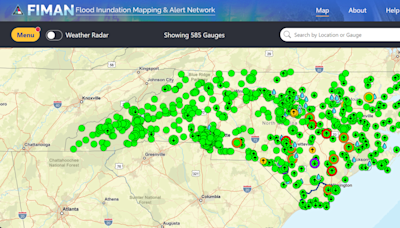 NC residents can use this real-time tool to search where stream flooding is likely