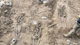 ‘Death crowns’ unearthed in forgotten cemetery of 300-year-old hospital in Germany