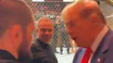 Khabib Nurmagomedov shares a moment with Donald Trump at UFC 302 | BJPenn.com