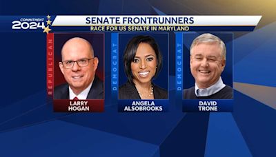Top Democratic candidates make final push for Maryland US Senate seat