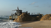 US ships operating Gaza humanitarian pier beach on Israel’s shores