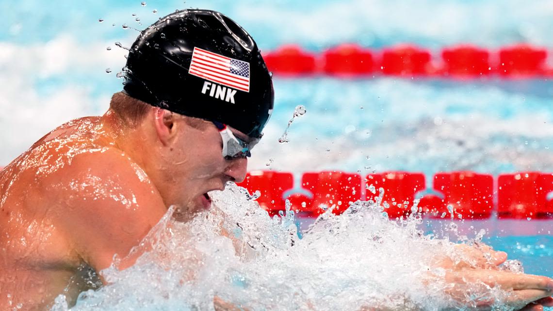 US falls short of gold for the first time in the men's 4x100-meter medley