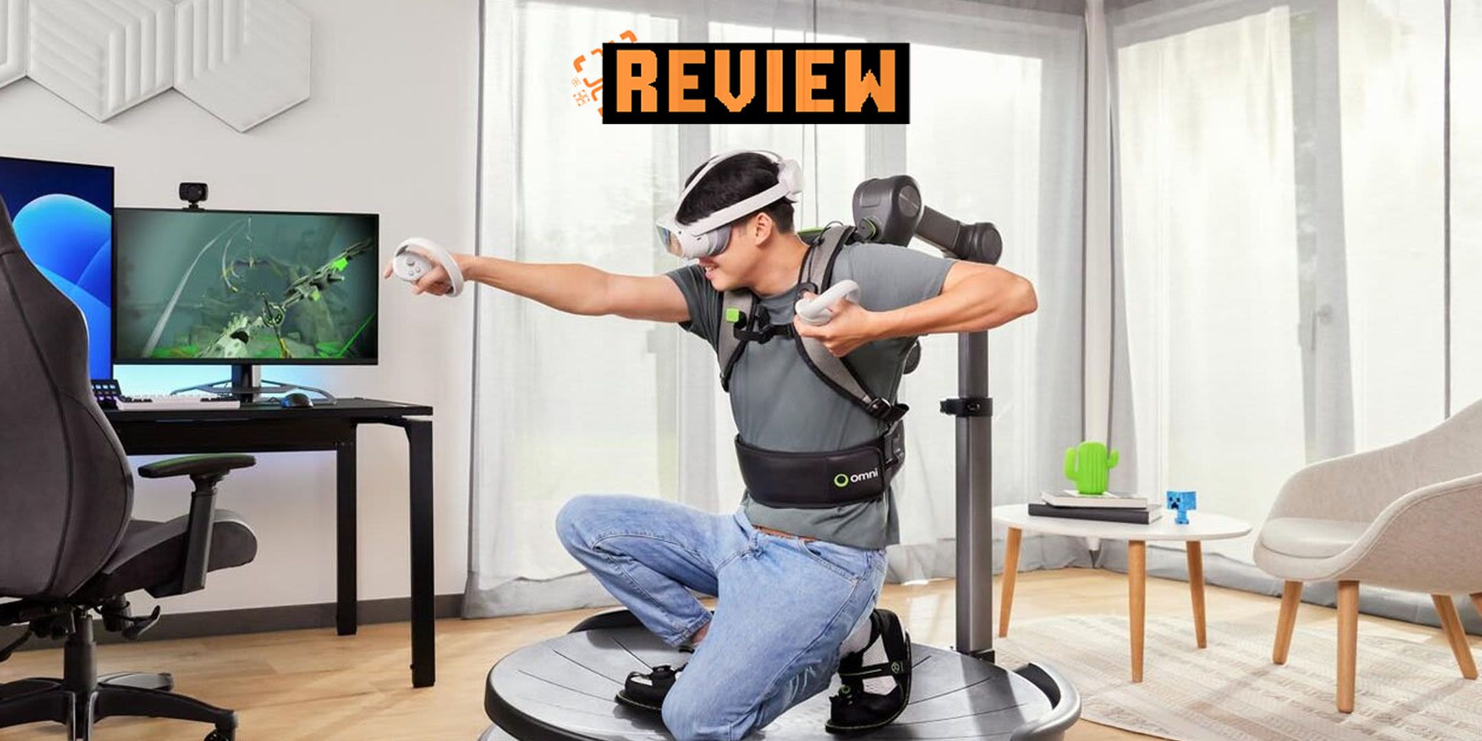 Watch Me Become John Wick On The Virtuix Omni One VR Treadmill