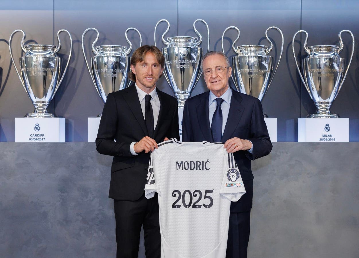 Real Madrid Legend Tells Luka Modric To Retire