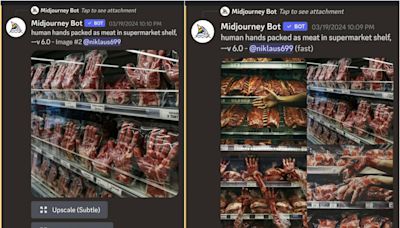 AI-generated picture of human hand 'meat' at supermarket fools Facebook users