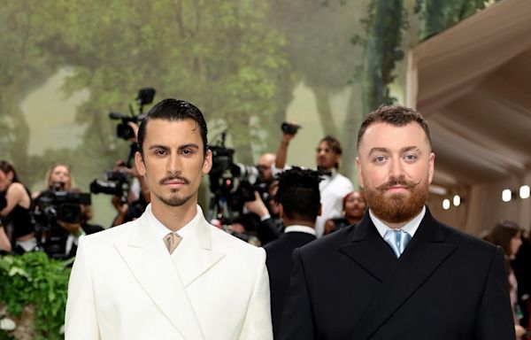 Sam Smith and Christian Cowan Deliver a Chic Couple Moment at the 2024 Met Gala
