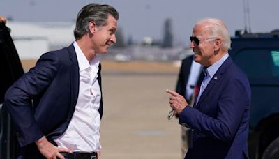 Lo que significa la decisión del presidente Biden para Gavin Newsom