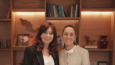 Sheinbaum charla con Cristina Fernández sobre lo que significa ser mujer presidenta en AL